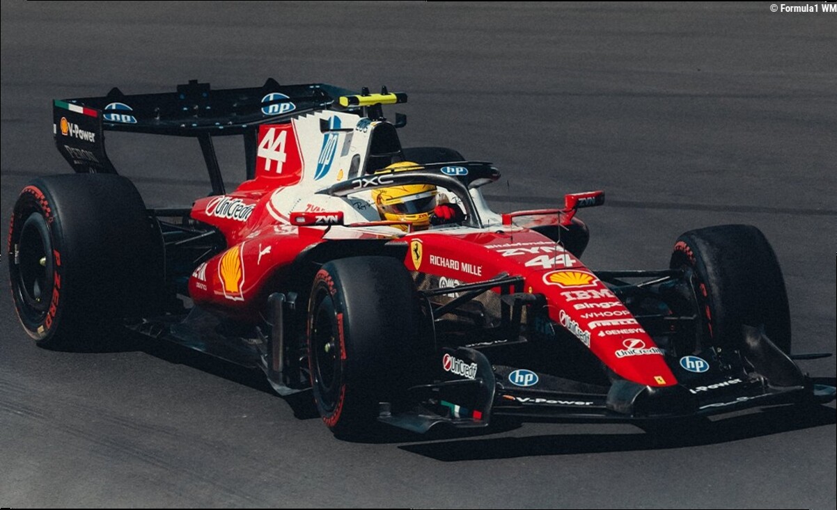 Ferrari, Hamilton studia il Madring: tanti dati e un assetto da perfezionare