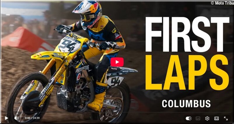 MOTOCROSS US – SMX, Columbus, playoff 1, la vidéo des premiers tours de roues des pilotes
