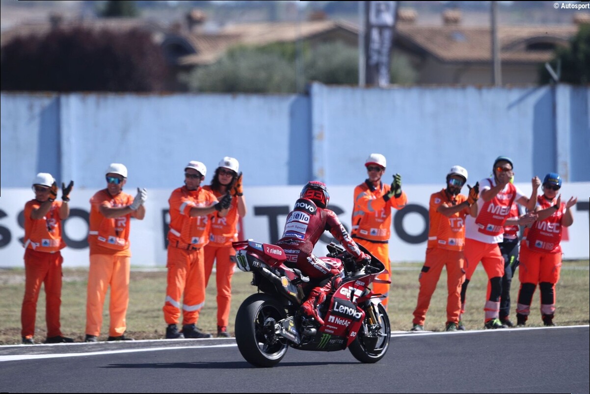 Why Marquez opted for an offset strategy in MotoGP San Marino GP sprint