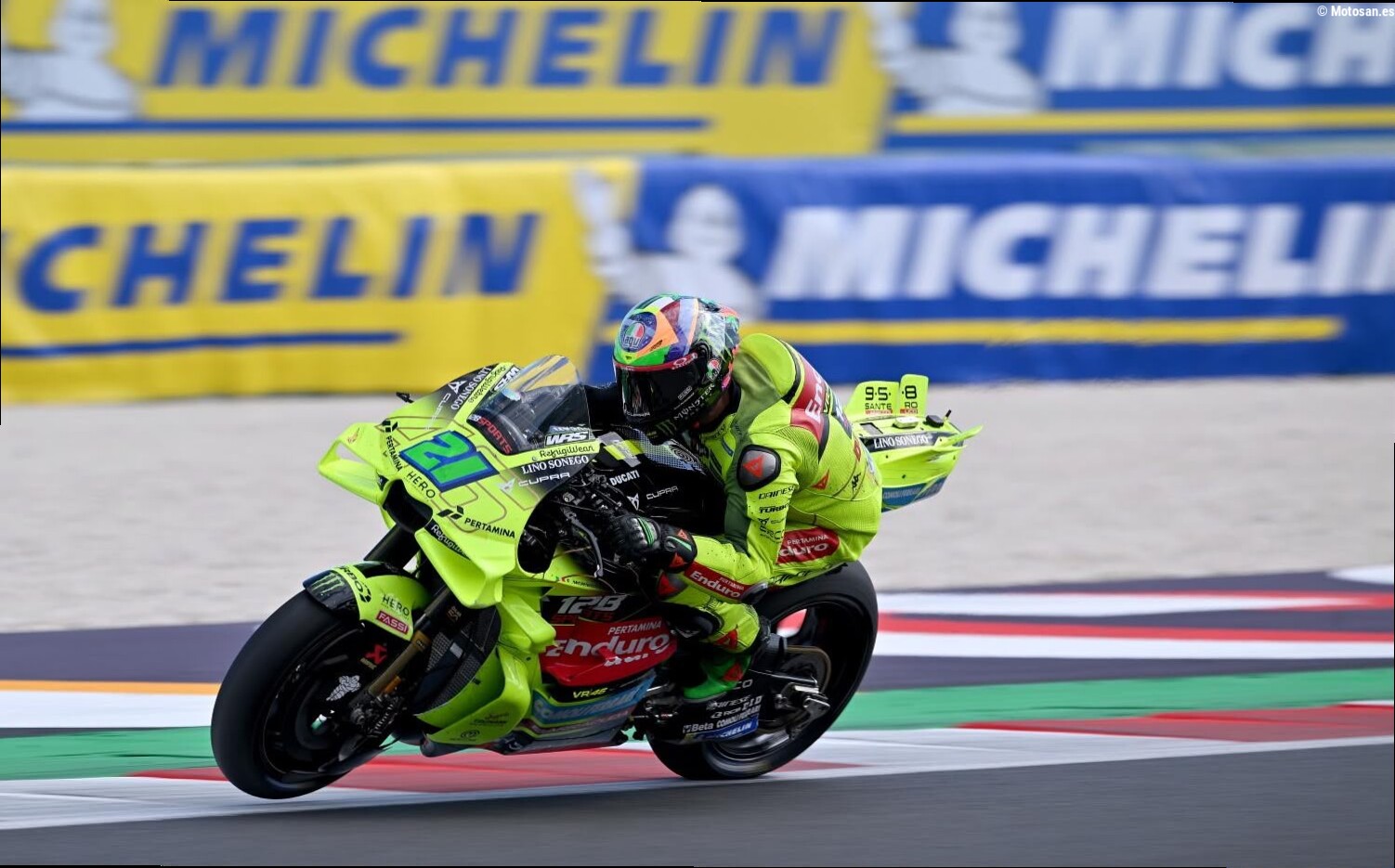 Morbidelli explota tras su sanción en Misano: «Si la norma es por seguridad, debería ser a prueba de tontos»