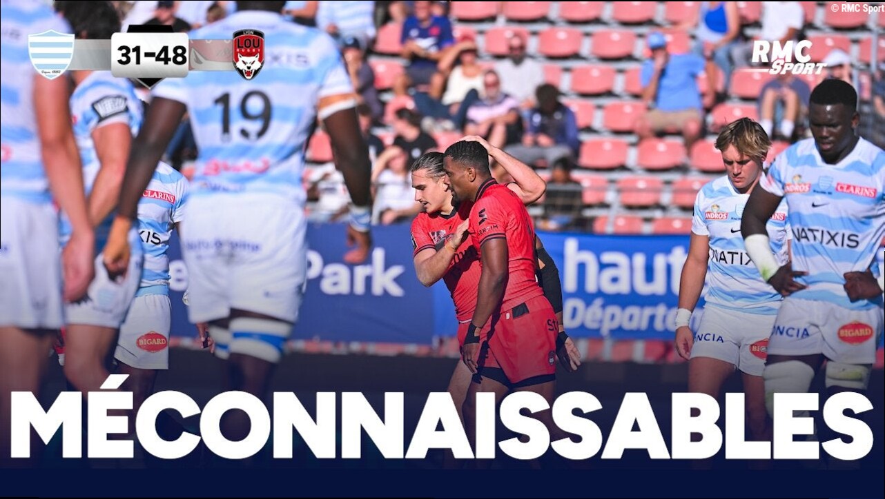 Racing 31-48 Lyon : "Pas au niveau" resent Collazo