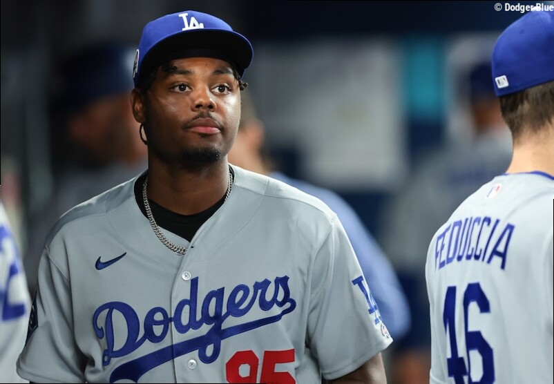 Josue De Paula Becomes First Player In Dodgers History To Wear No. 95