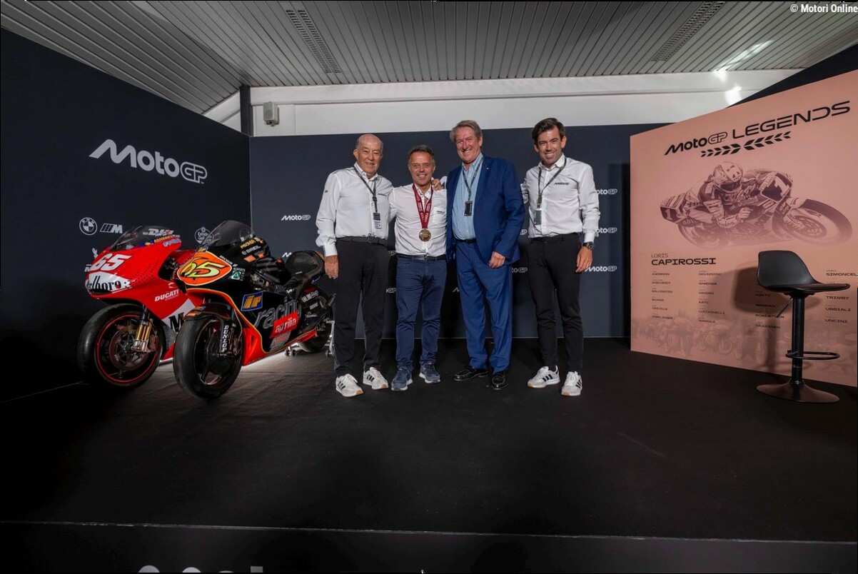 Loris Capirossi nominato MotoGP Legend: "E' emozionante"
