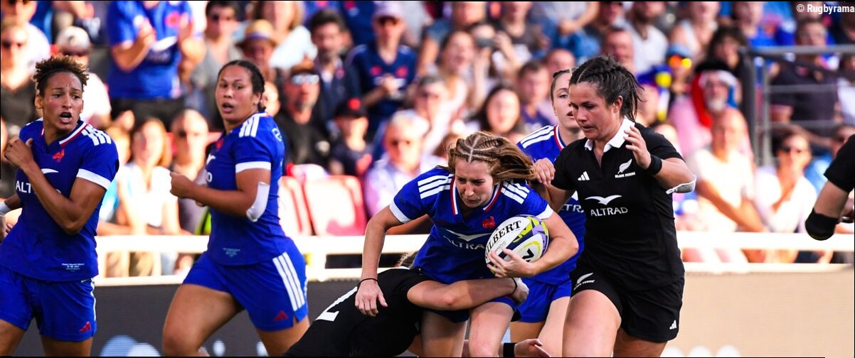 XV de France féminin / Women XV Series - Les Bleues logiquement battues par la Nouvelle-Zélande à Lyon