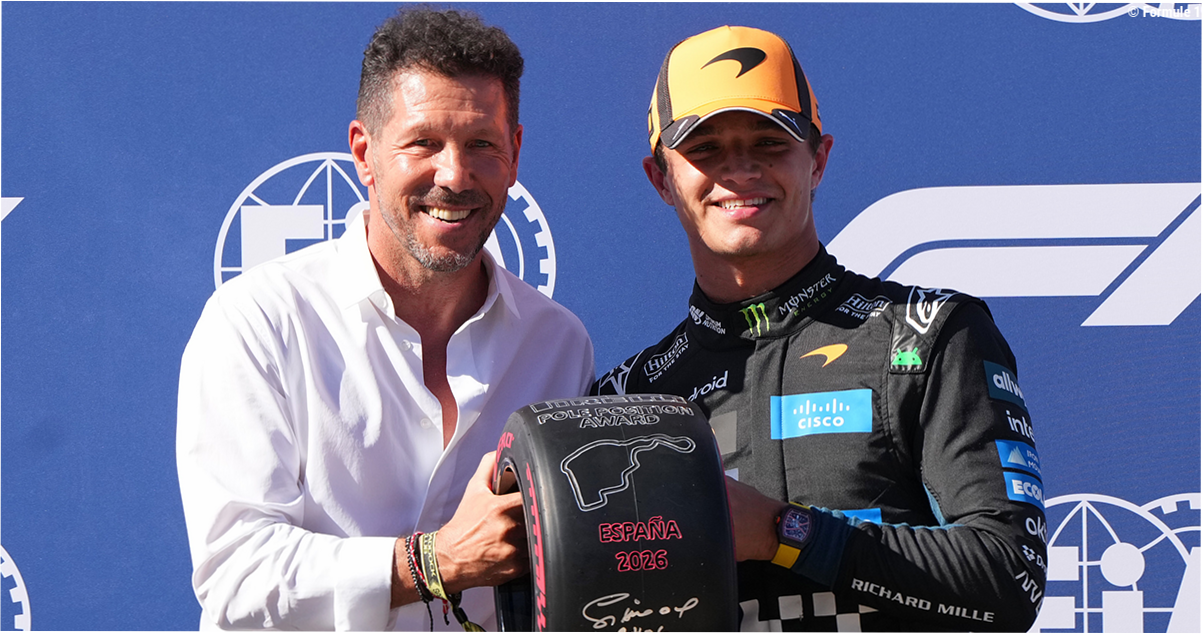 Startopstelling GP Spanje: Norris verrast op Madring en vertrekt vanaf pole, Verstappen derde