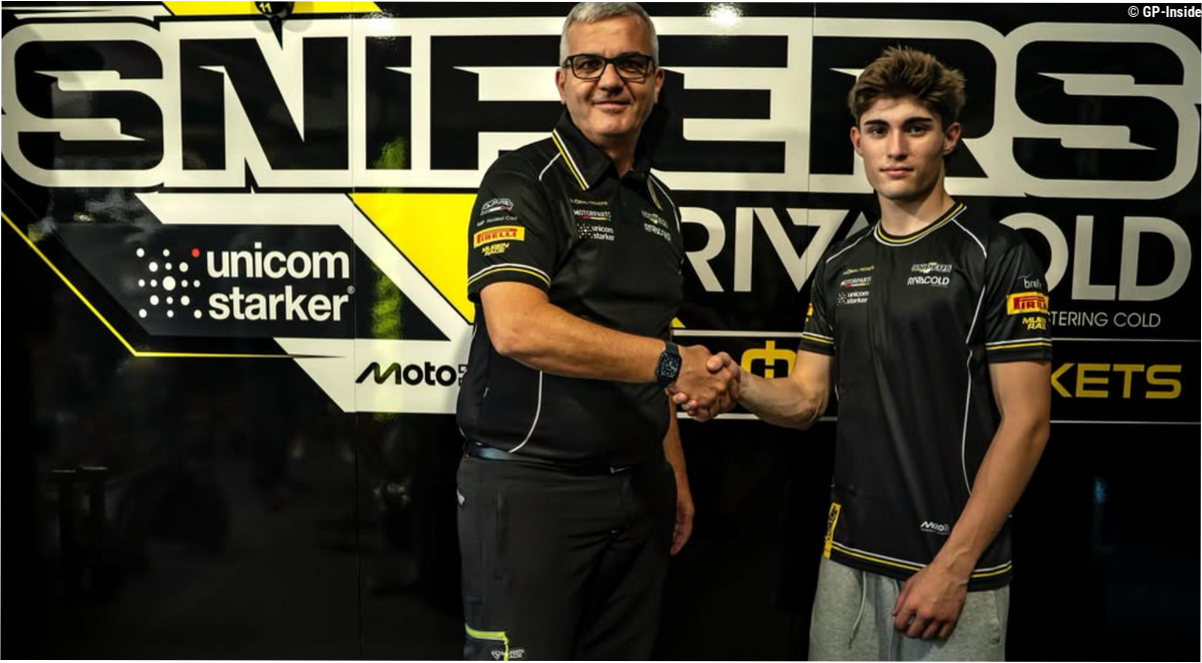 Da Costa signe chez Snipers en Moto3