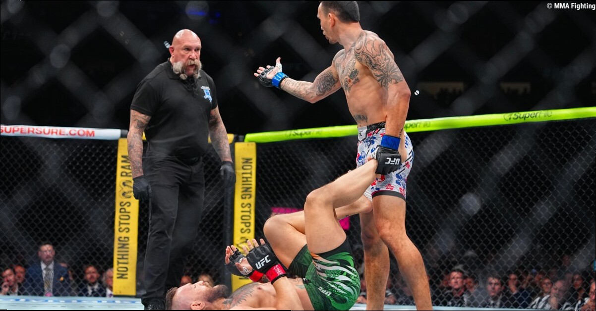Conor McGregor rips Max Holloway for calling on ref to stop UFC 329 fight: 'Finish the f****** fight!'