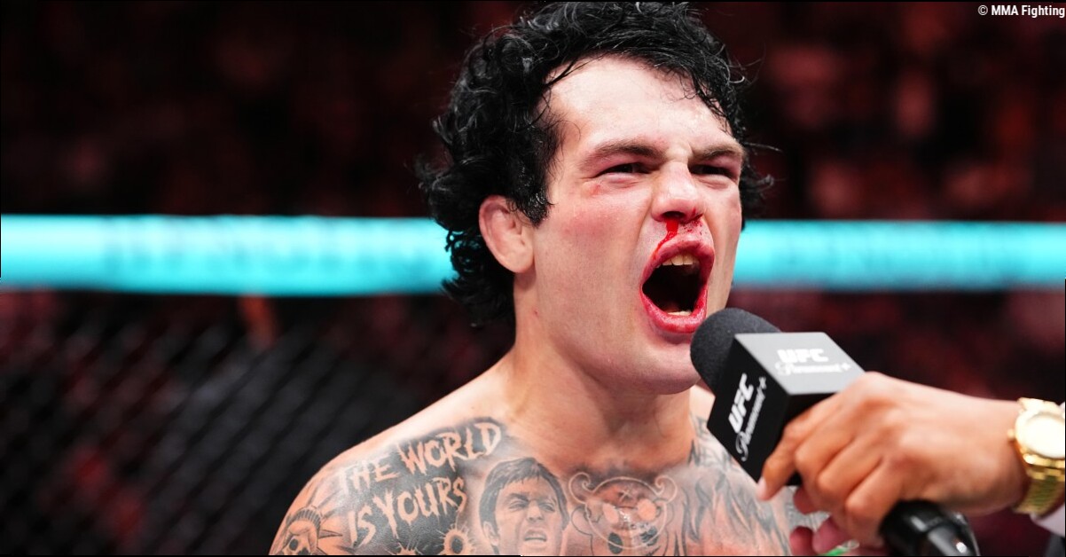 Tommy McMillen explains why he flipped off Marwan Rahiki's coaches during Noche UFC fight: 'A bunch of losers'