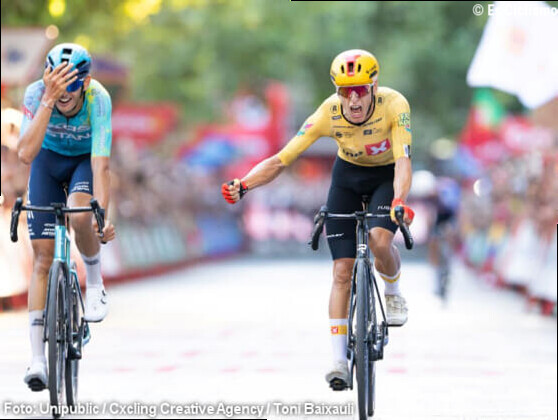 Vuelta a EspaÃ±a: Tobias Halland Johannessen: "No sÃ© quÃ© decir, estoy muy feliz"