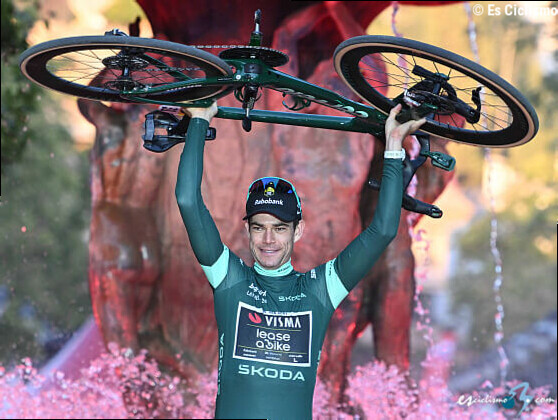 Vuelta a EspaÃ±a: Wour van Aert: "Este maillot salda una cuenta pendiente"