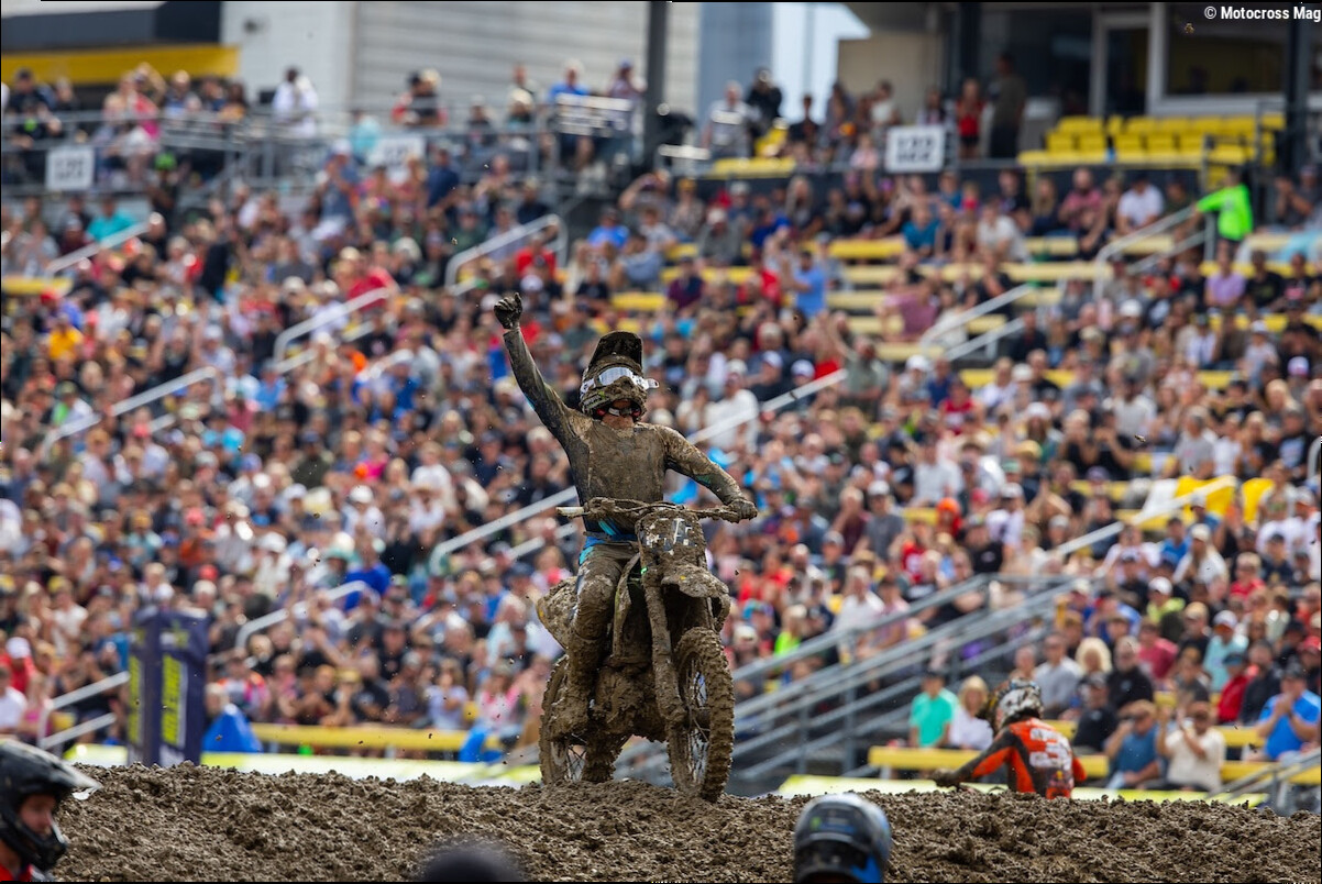 Vidéo : Haiden Deegan triomphe dans la boue de Columbus