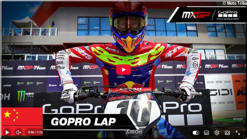 MOTOCROSS – Chine, Shanghai, le tour de piste en GoPro avec Calvin Vlaanderen
