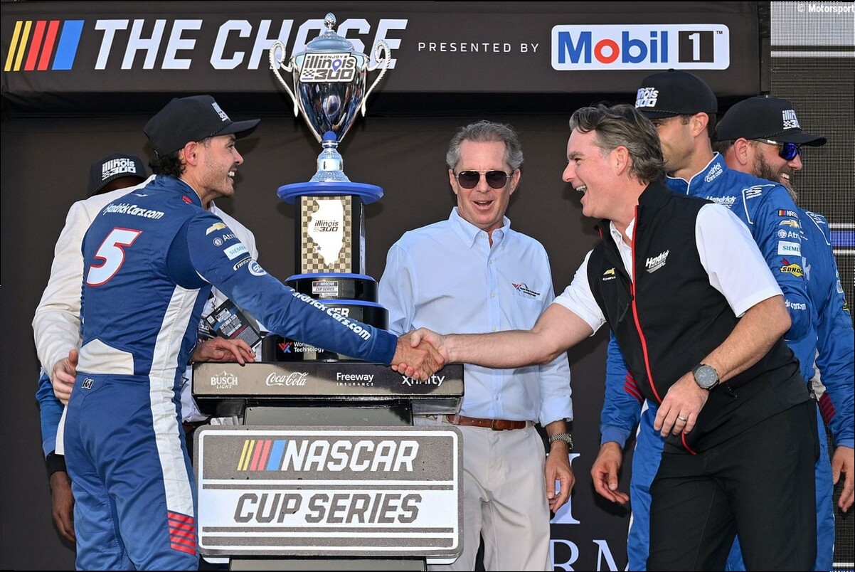 Kyle Larson's winless drought was a bigger deal to you than him