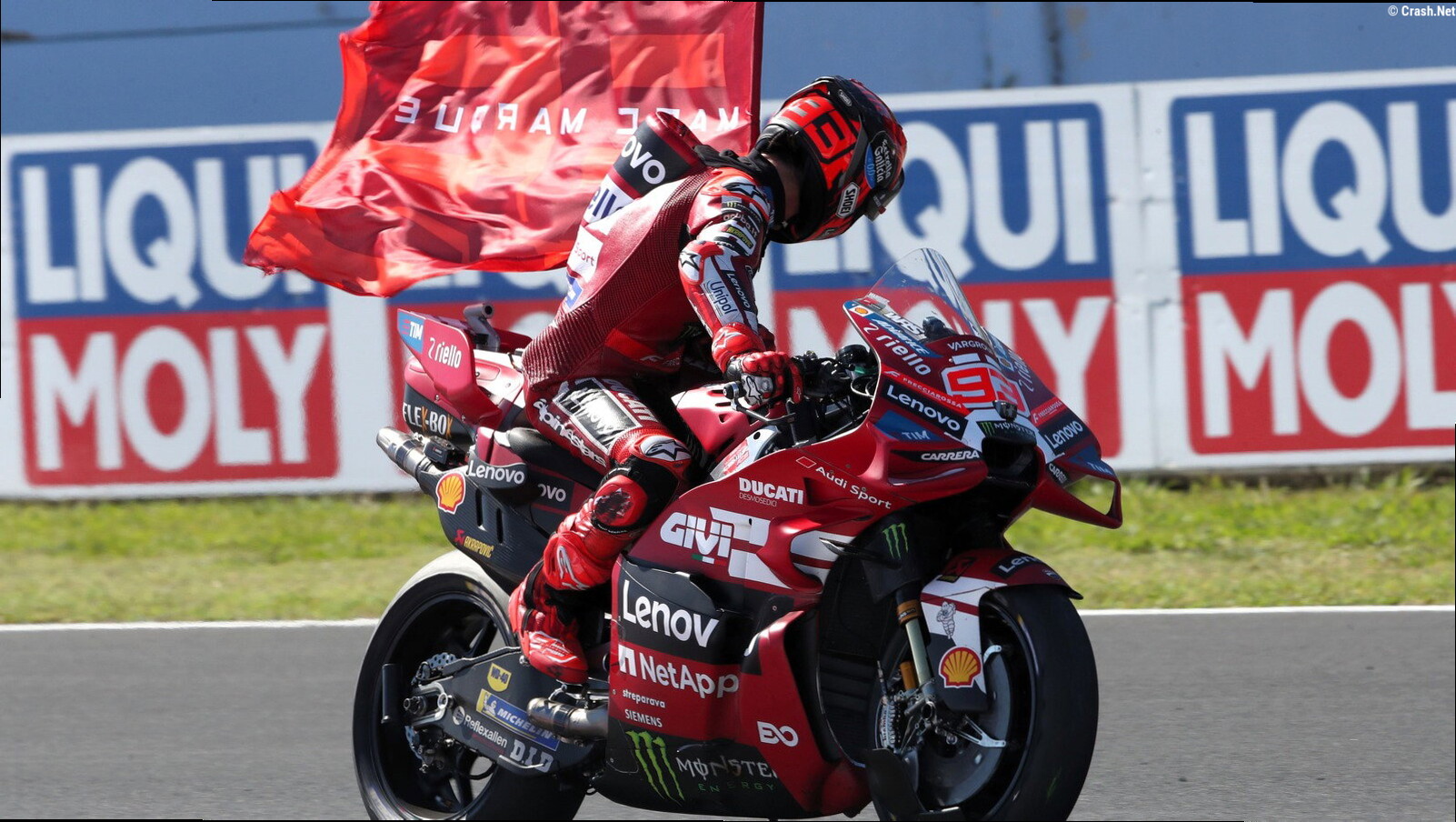 Marc Marquez admits MotoGP rivals handed him a "sweet present" in title fight