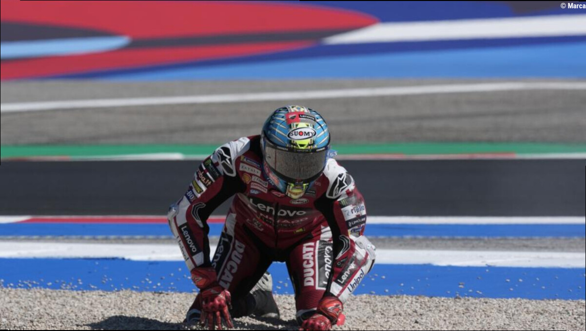 El drama de Pecco Bagnaia en casa: "Frustrado", "humillado" o "mi nivel es de noveno o décimo"