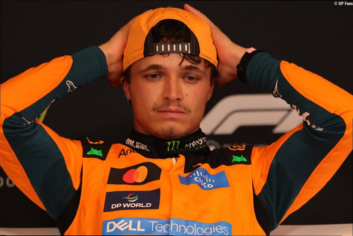 Lando Norris lost the Spanish GP because he was too fast and that sums up sorry F1