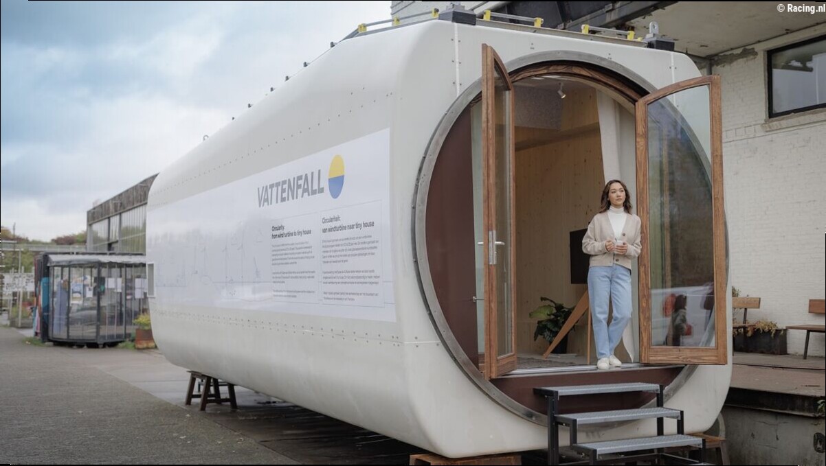 Van tiny houses tot ski's: Zweeds concern geeft oude windturbines creatieve nieuwe bestemming