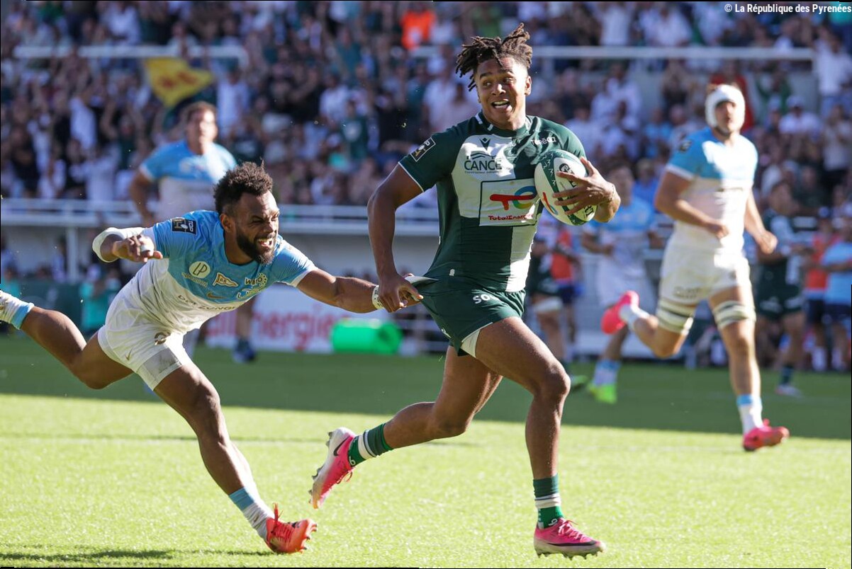 Rugby - Top 14 : « Il a le potentiel pour être un grand joueur du rugby français », Théo Attissogbe, le ciel est sa limite