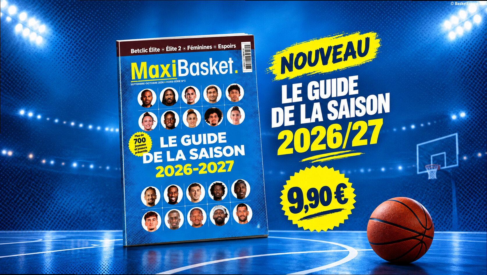 Le guide de la saison 2026-27 de Maxi-Basket arrive !