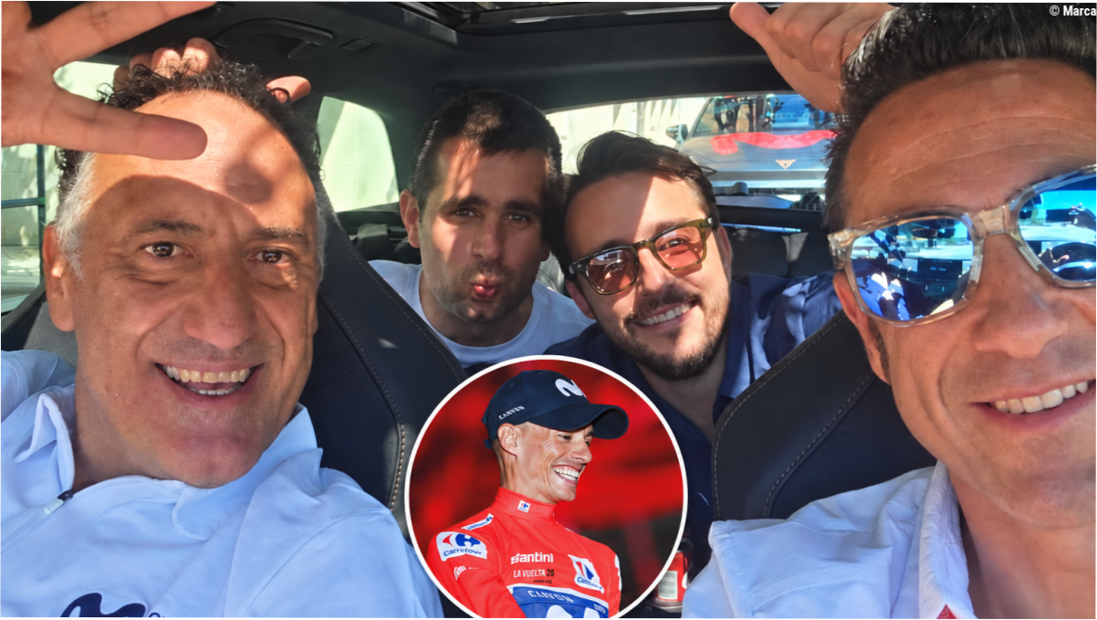 Así se ganó LaVuelta con Enric Mas desde los coches de Movistar: "Nos pusimos en modo recordatorio"