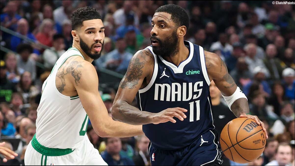 Duke alumni Kyrie Irving, Jayson Tatum drop basketball wisdom on Blue Devils