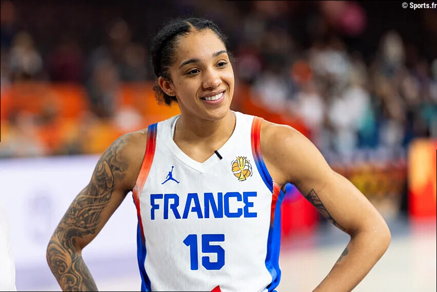 Gabby Williams, meilleure défenseuse de la Coupe du monde