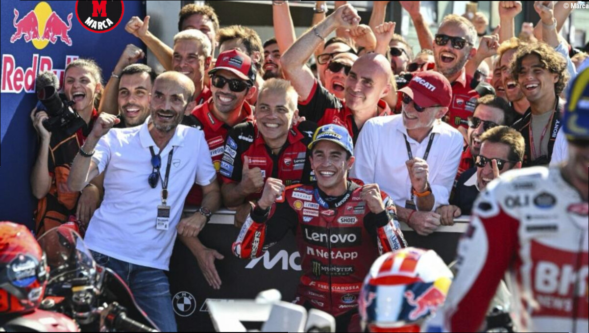 El CEO de Ducati: "En lo mental, Marc Márquez es un gran problema para los demás"