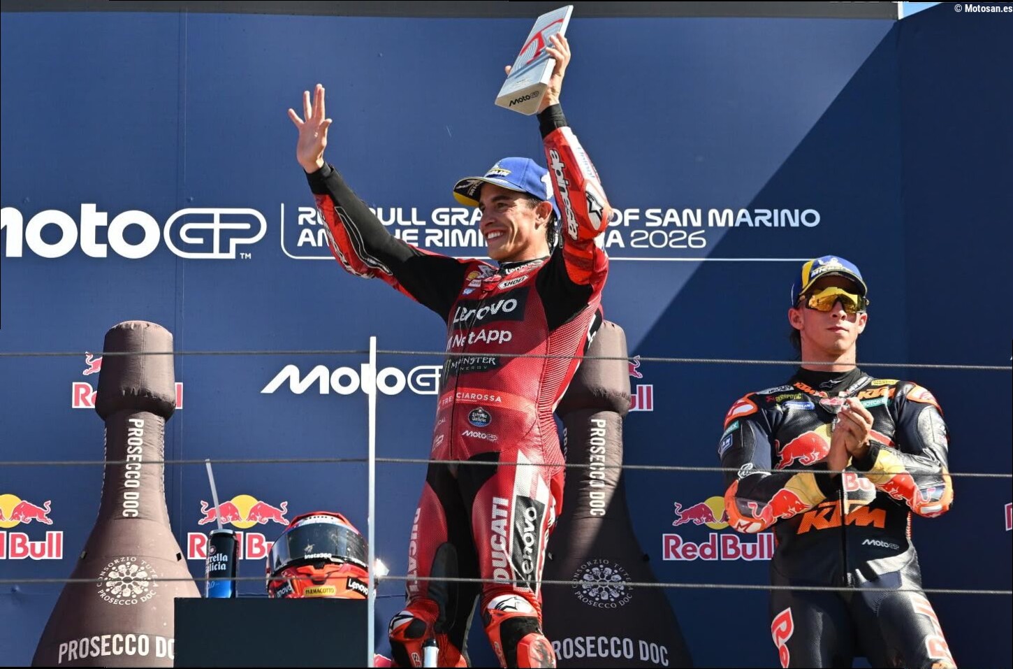 Marc Márquez entra en el TOP 10 de pilotos con más carreras en el Mundial, donde Valentino Rossi domina