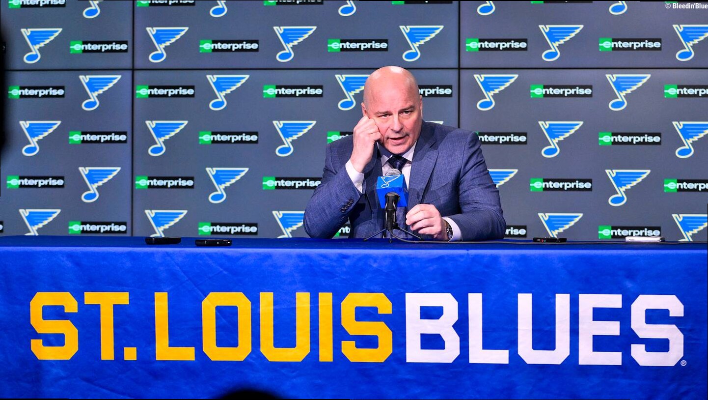 The Blues' most important training camp battle might be a surprising one