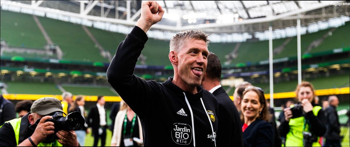 Top 14 - 80 % de victoires à domicile, 2 titres, l'UBB en victime préférée : les chiffres marquants de Ronan O'Gara avec La R