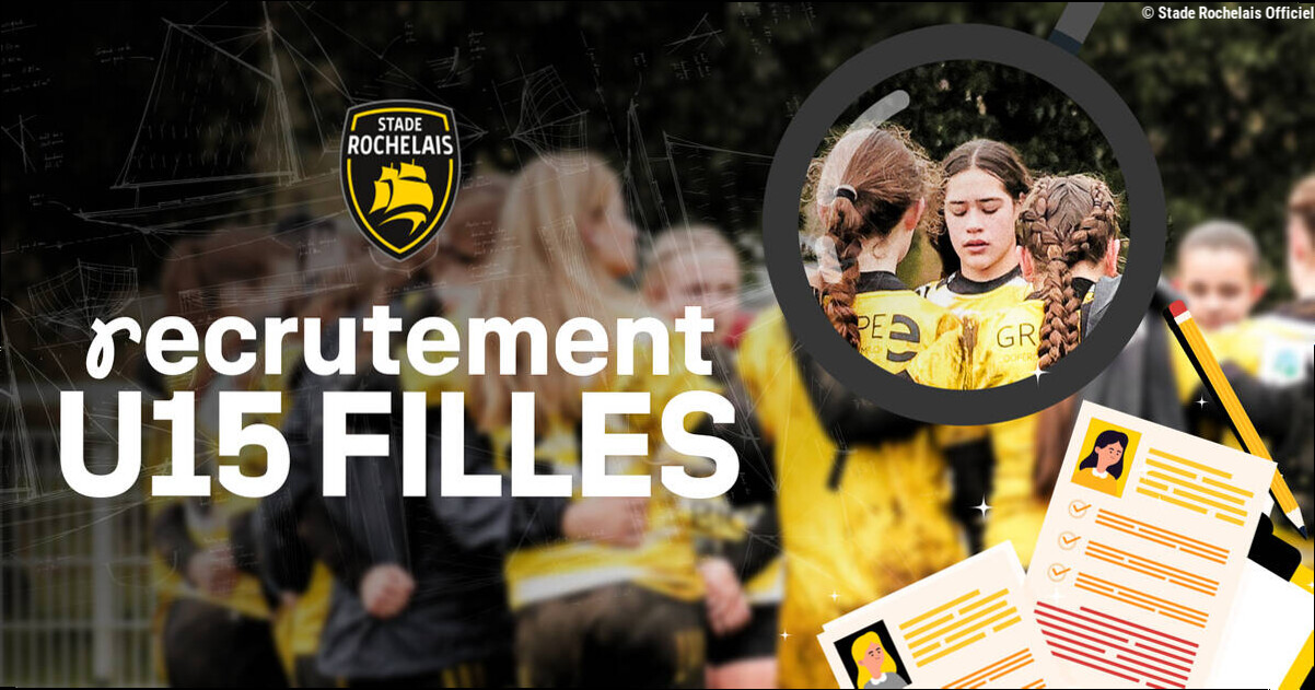 Les U15 Filles recrutent !