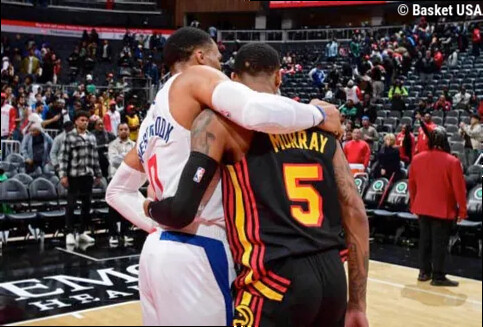 Pour Dejounte Murray, Russell Westbrook est le « GOAT » des meneurs