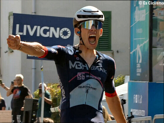 Alessandro Fancellu gana en Casalincontrada y se convierte en el primer lÃ­der del Giro de los Abruzos