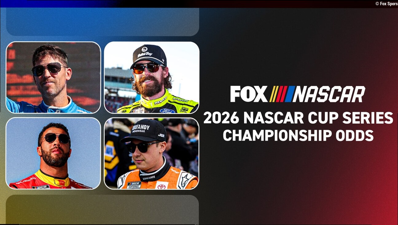 2026 NASCAR Cup Series Title Odds: Hamlin Favored To Win Chase; Larson Closing In
