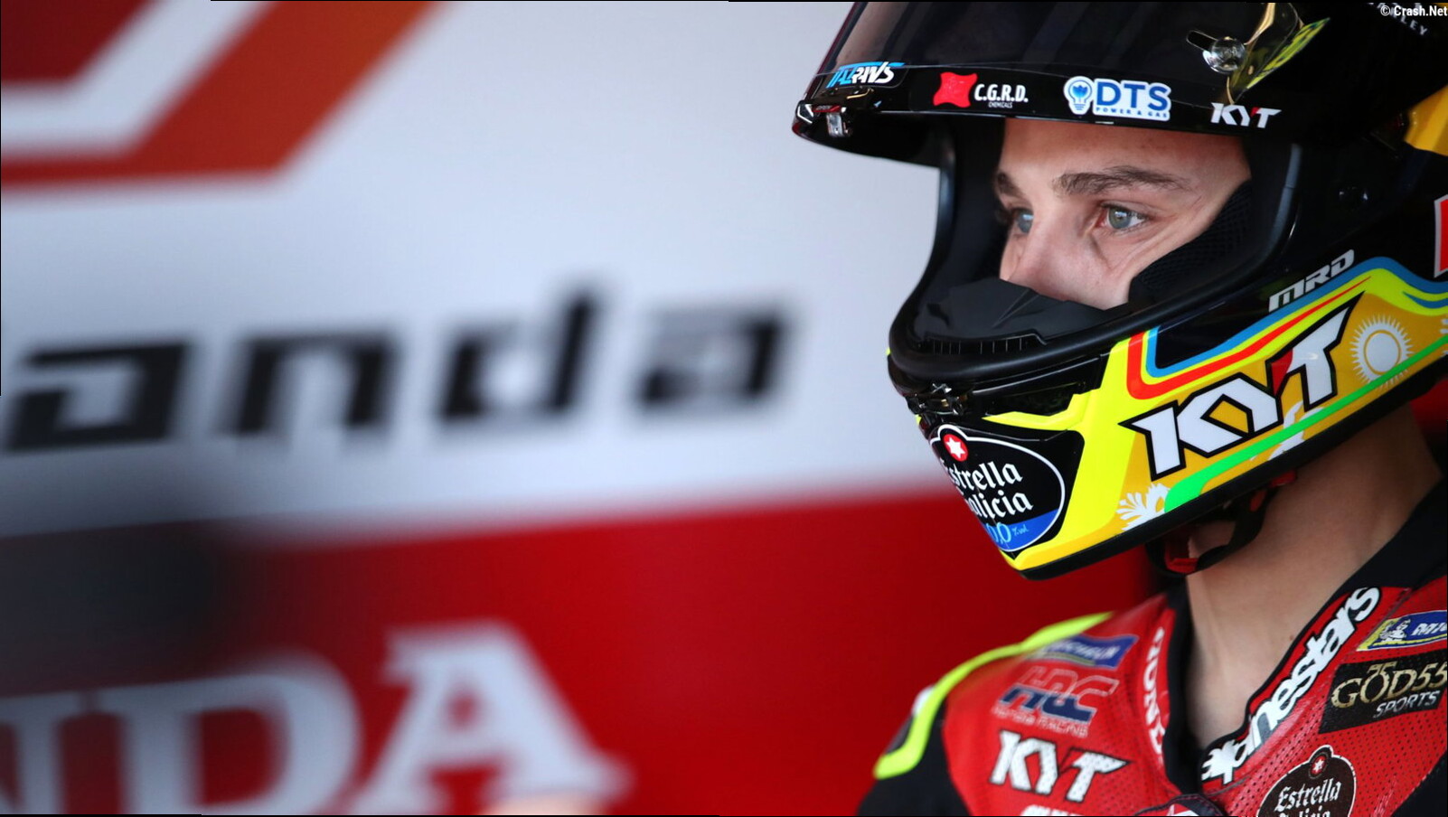 Diogo Moreira frustrated by Misano MotoGP crash after key breakthrough