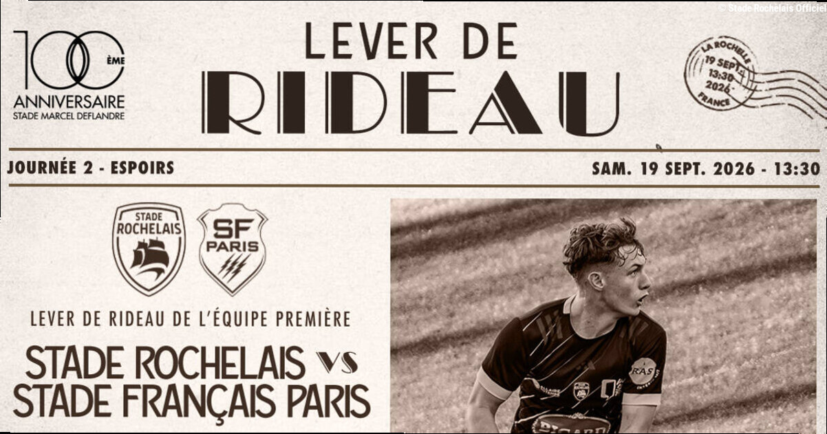 Les Espoirs en lever de rideau ce samedi !