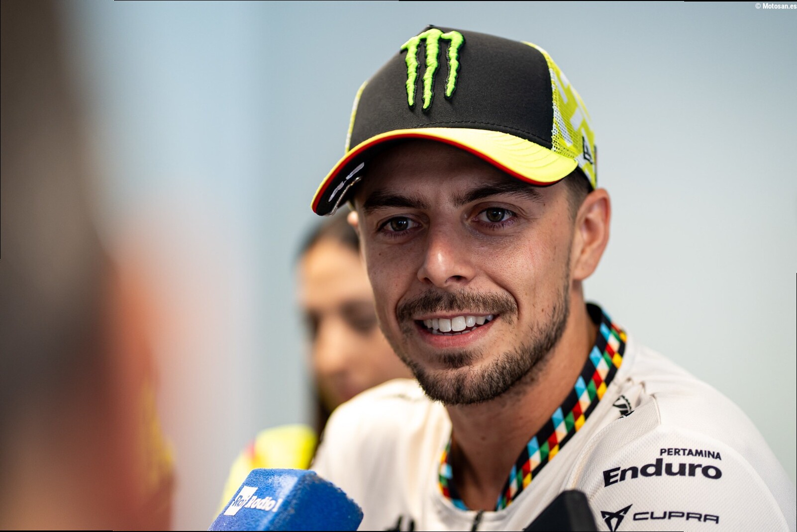 Di Giannantonio: «Márquez está silenciando a todos, significa que depende cómo afrontes el GP y cómo trabajes la moto»