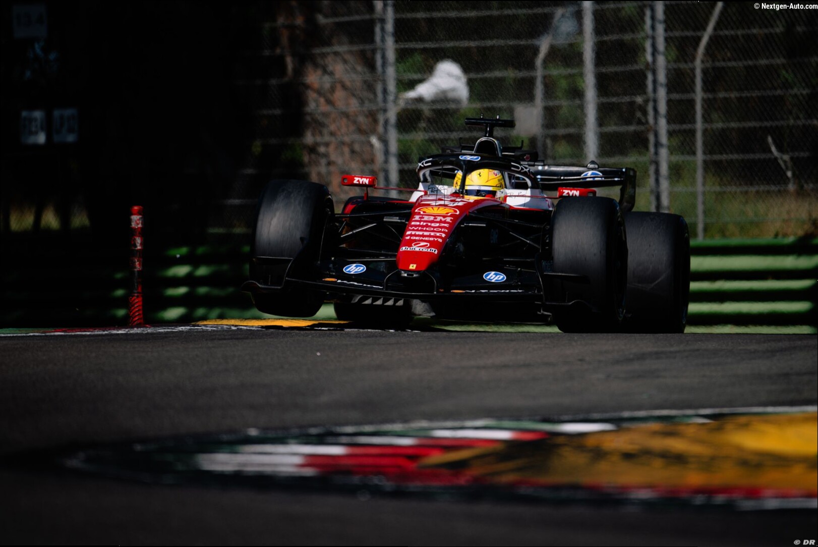 Hamilton et Leclerc prennent de l'avance en roulant à Imola avec Pirelli F1
