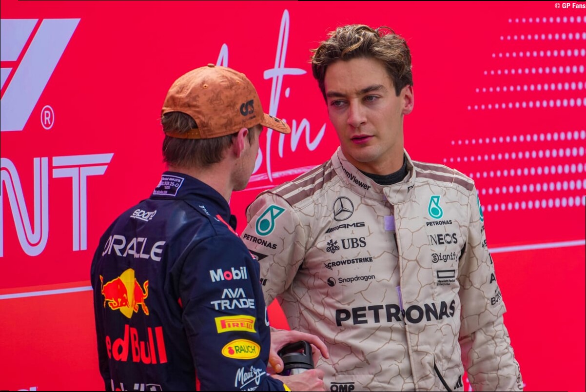 Russell ziet Verstappen inleveren op zijn teammaten: "Was de afgelopen zes jaar niet zo"