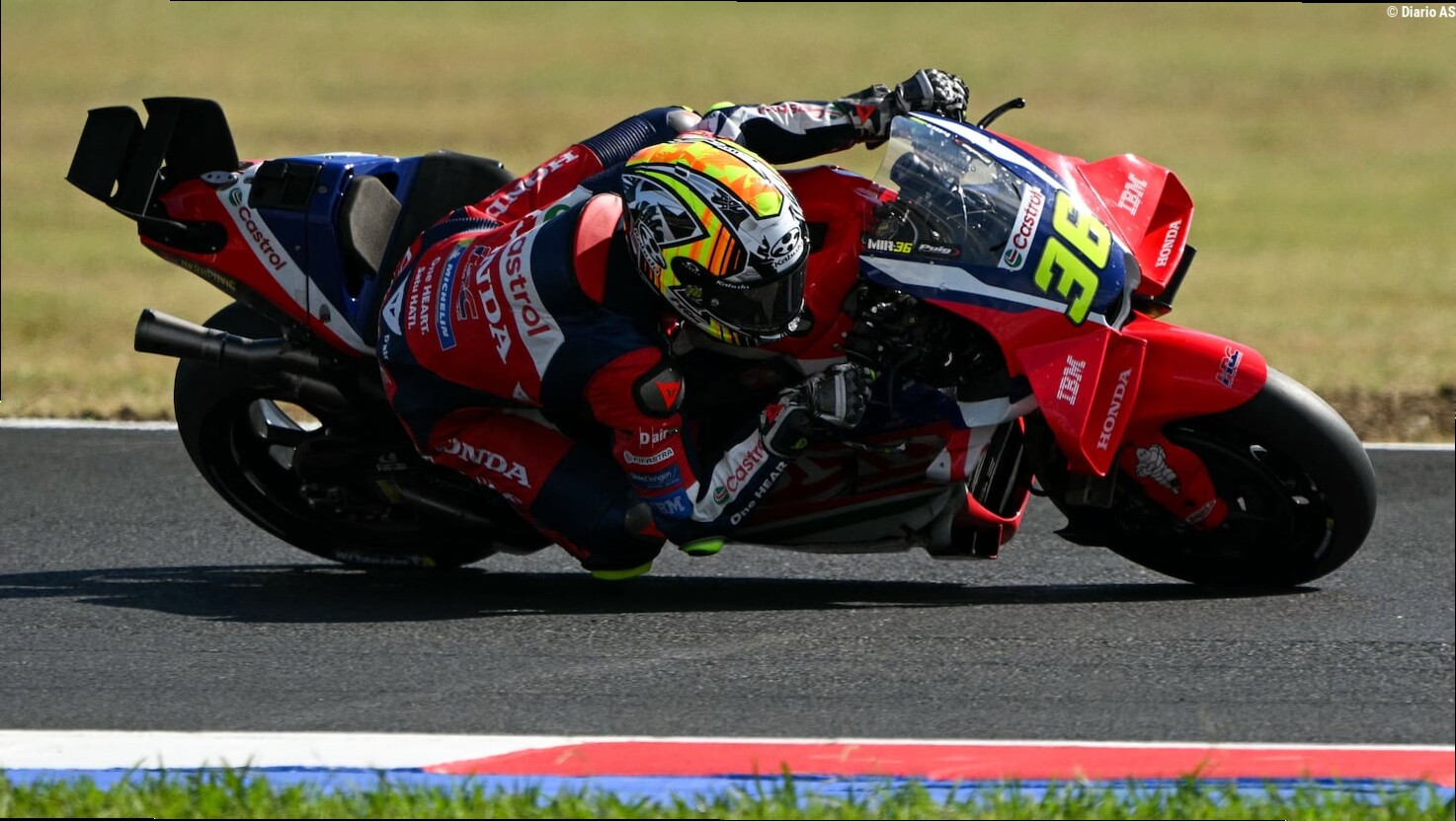 Joan Mir, baja para el GP de Austria
