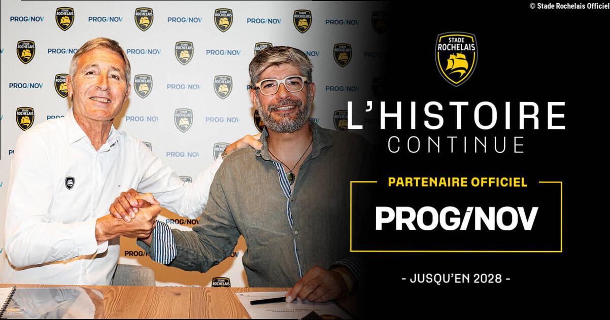 Proginov, Partenaire Officiel jusqu'en 2028 !