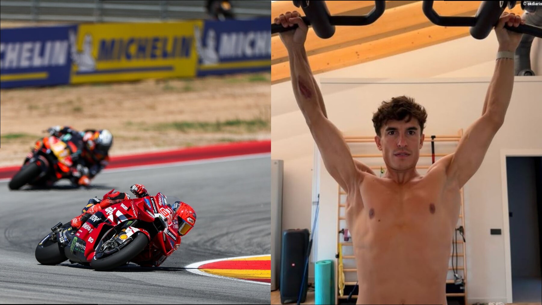 Marc Márquez (33 años): »Me despierto a las 8 y desayuno avena o tostadas de pavo con aguacate y café»