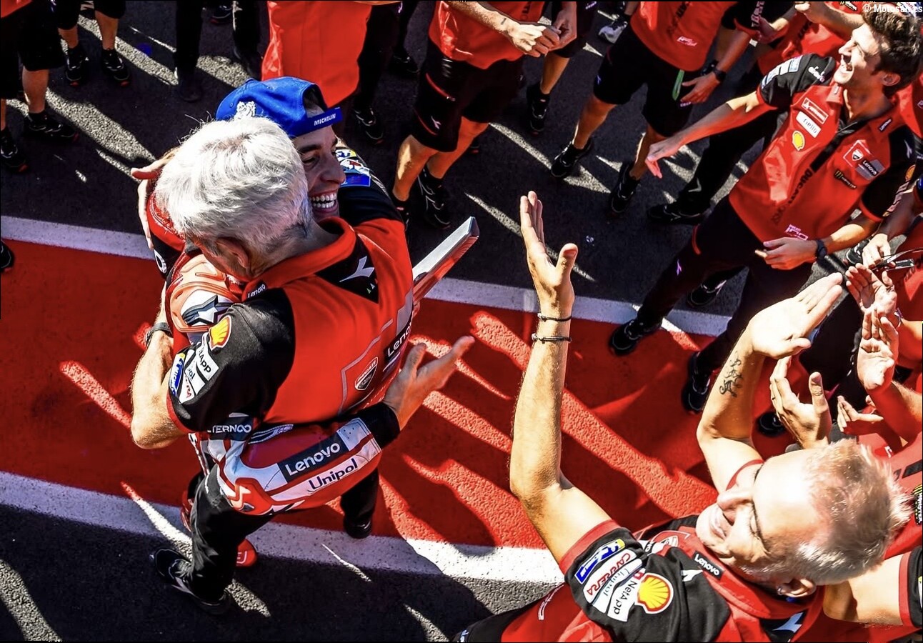 Dall'Igna: «Marc Márquez todavía tiene el deseo y la capacidad de aprender y mejorar»