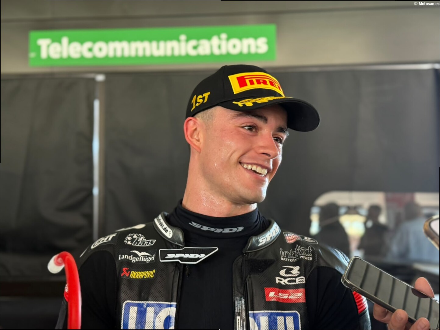 Manuel Gonzalez recupera la autoridad en Misano "Sabía que podía hacerlo"