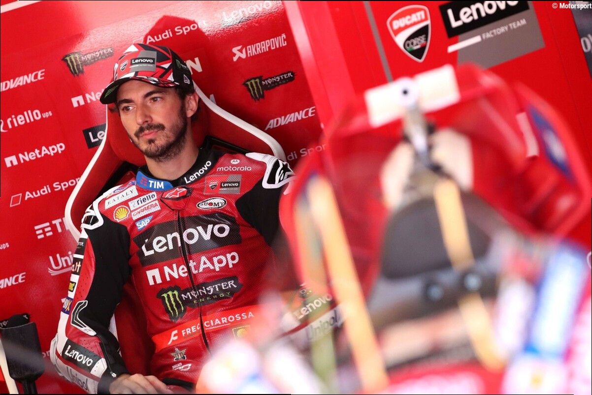 Pedrosa cree que Bagnaia "debe dejar de pensar en los resultados"