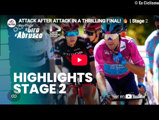 VÃ­deo resumen de la 2Âª etapa del Giro de los Abruzos 2026