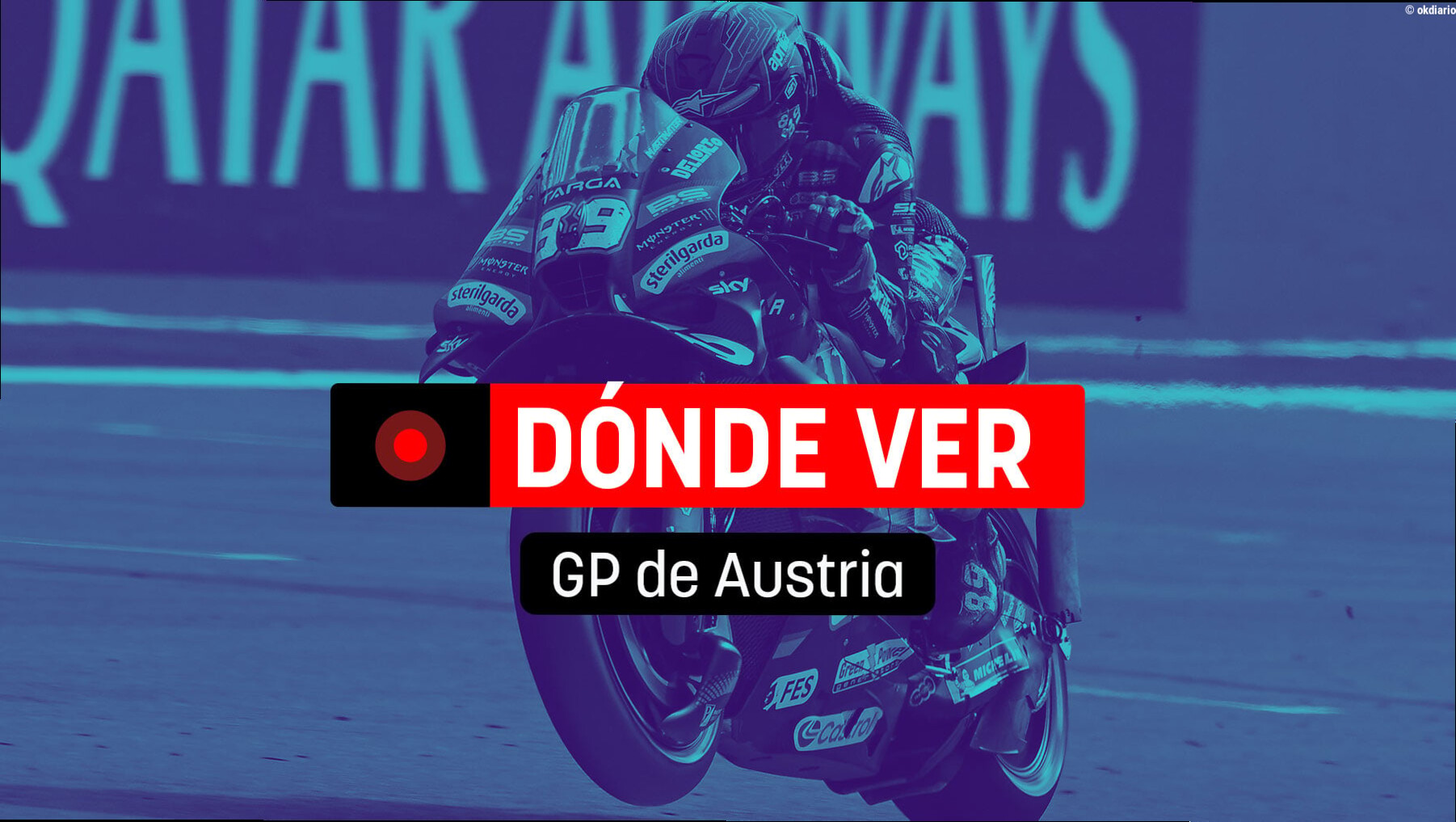 Horarios del GP de Austria: cuándo es y cómo ver todas las pruebas por TV en directo y en vivo online del Mundial de MotoGP 2