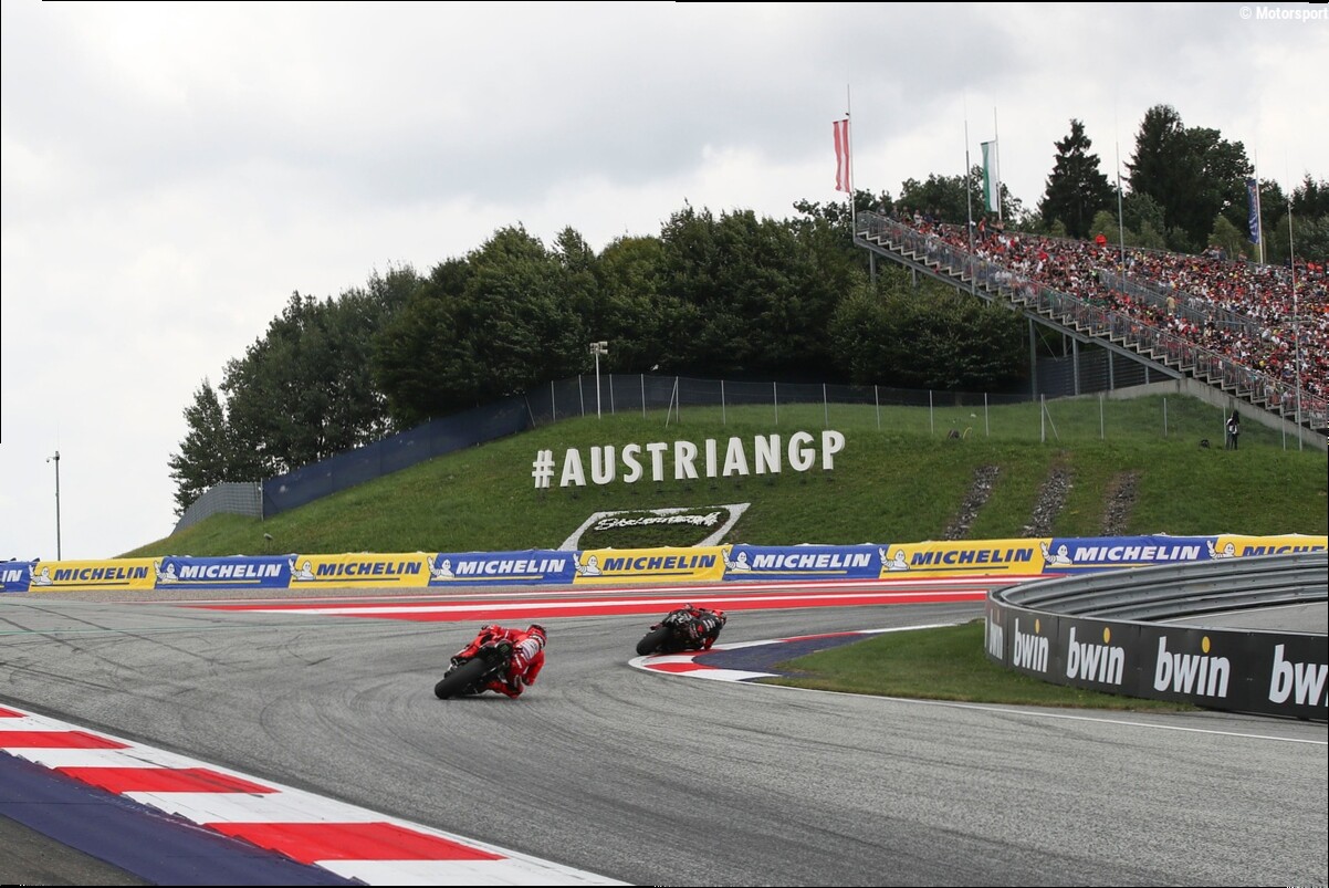 A qué hora es el viernes de MotoGP en Austria, FP1 y Práctica en el Red Bull Ring