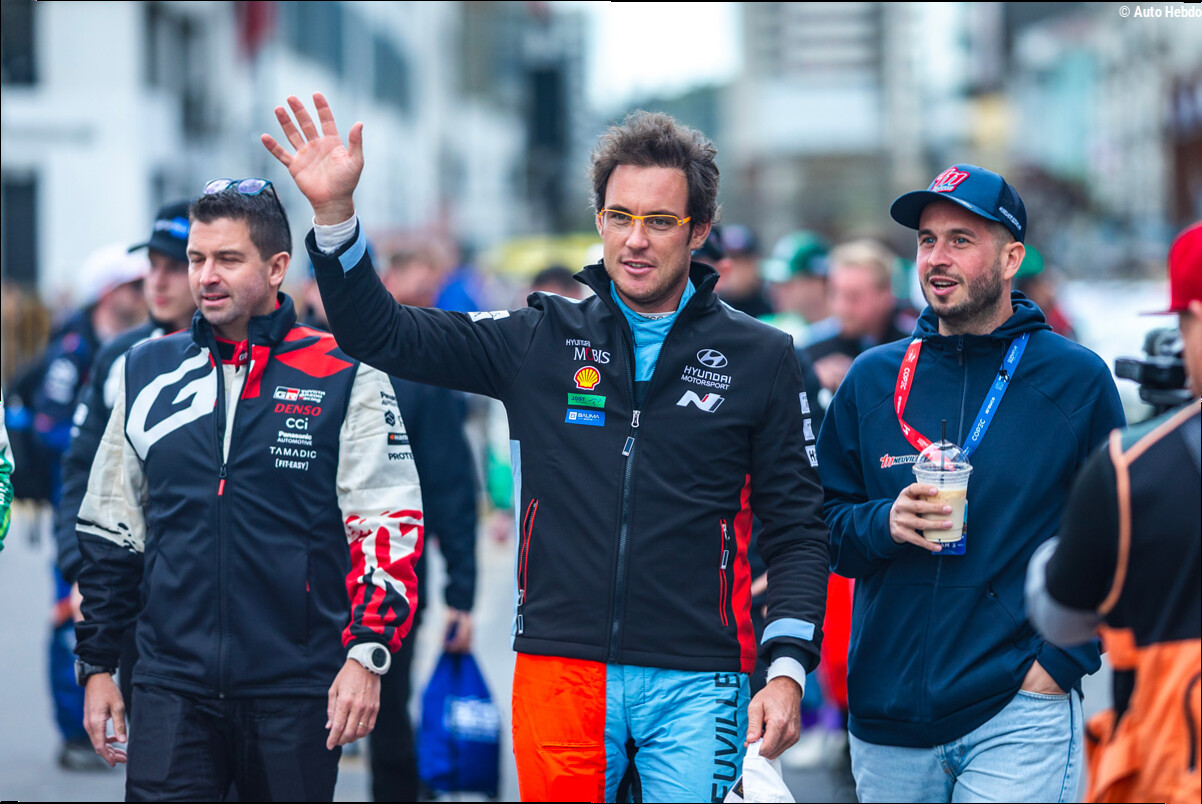 Thierry Neuville à l'envers au Chili : « Martijn et moi allons bien »
