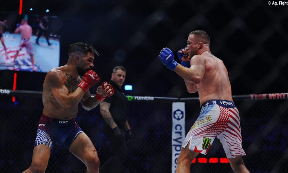 Ilia Topuria sugere trapaça de Justin Gaethje no UFC Casa Branca; campeão rebate
